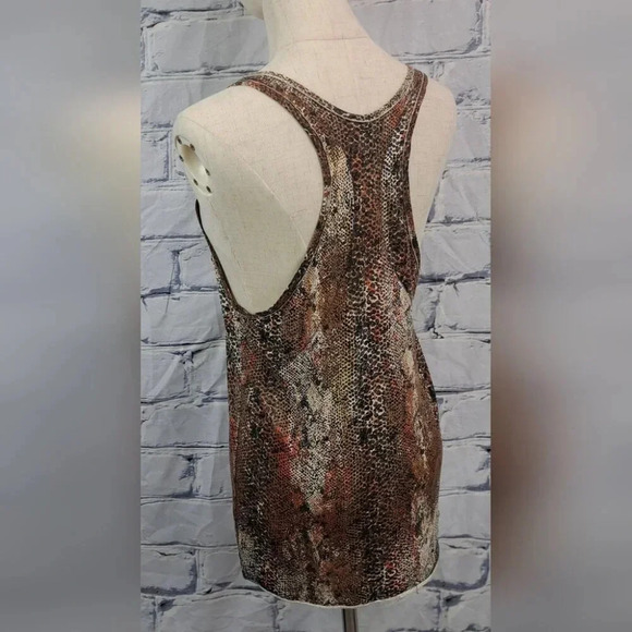 Aritizia Wilfred Women's Pocket Tank Top Leopard Model Animal Cheetah Size XS - Picture 6 of 13